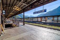 Stazione di Bolzano: Scale sottopassaggio
